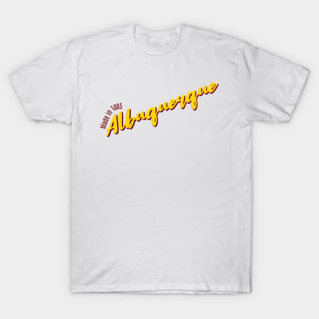 Albuquerque in 1885 T-Shirt by LB35Y5